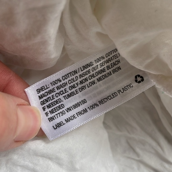 A New Day White Lace Eyelet Boho Halter Midi Dress - Picture 12 of 13